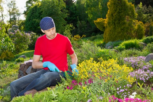 Trusted landscaping payment security with protected checkout process